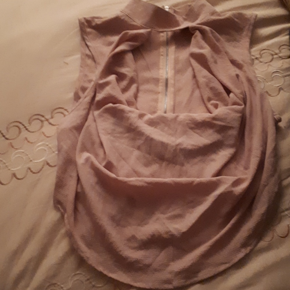 Cowlick cream shirt
